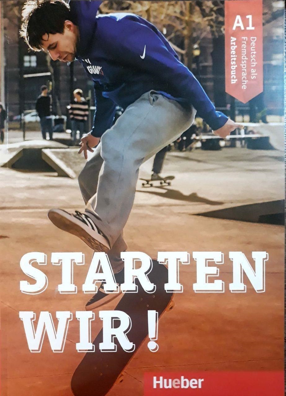 Starten Wir A1 Kursbuch + Arbeitsbuch +DVD ( چاپ گلاسه )