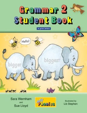 گرامر جولی فونیکس Jolly Phonics Grammar 2 Student Book Print Letters