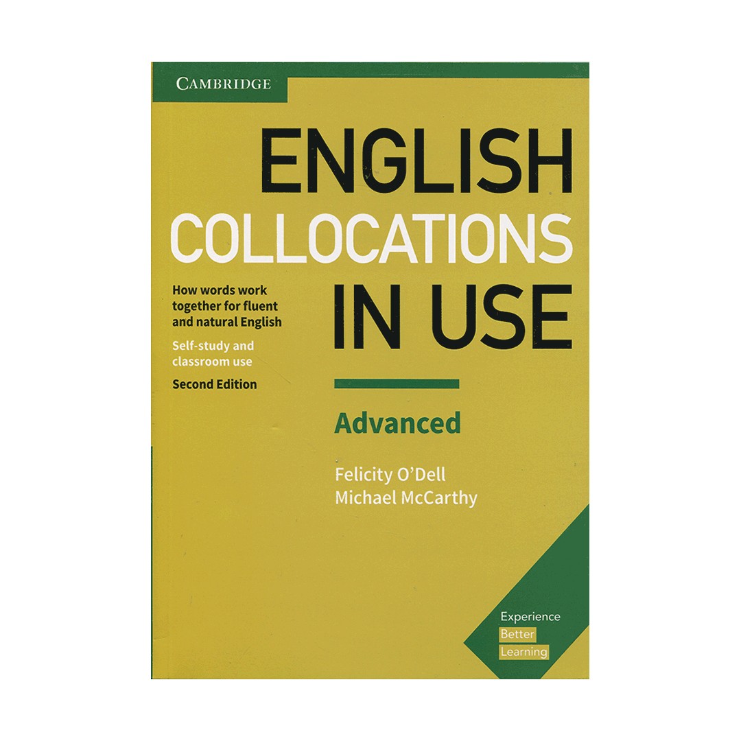 English Collocations in Use Advanced خرید کتاب کالوکیشن این یوز ادونس