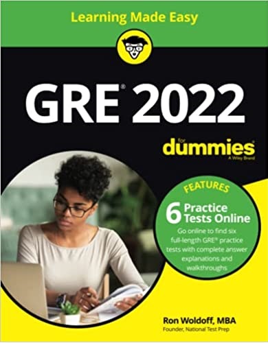 GRE 2022 For Dummies with Online Practice