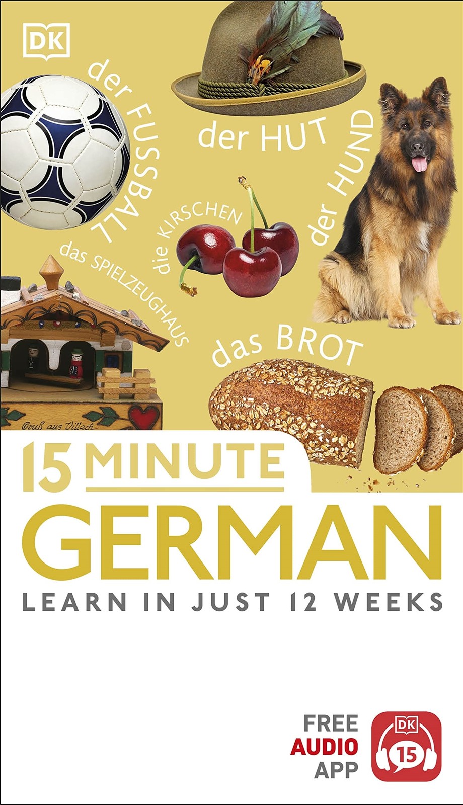 15Minute German Learn in Just 12 Weeksچاپ رنگی