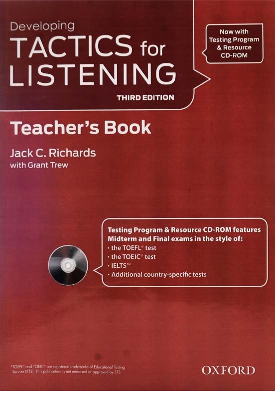 Tactics for Listening Developing Teachers Book Third Edition