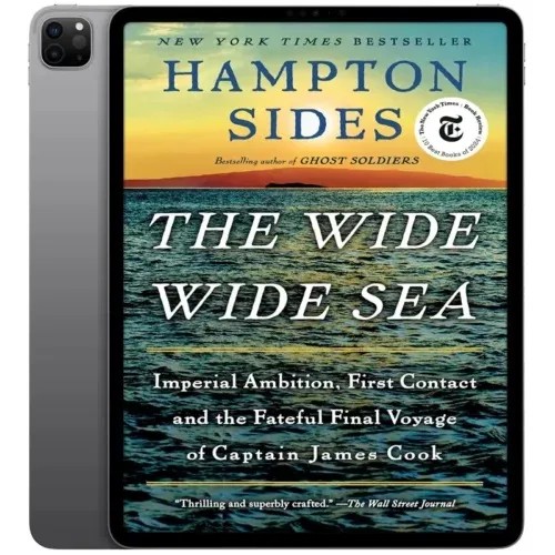 دانلود نسخه کامل کتاب انگلیسی The Wide Wide Sea 2024 | رمان انگلیسی | کتاب PDF خارجی