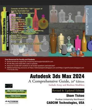 کتاب Autodesk 3ds Max 2024: A Comprehensive Guide, 24th Edition