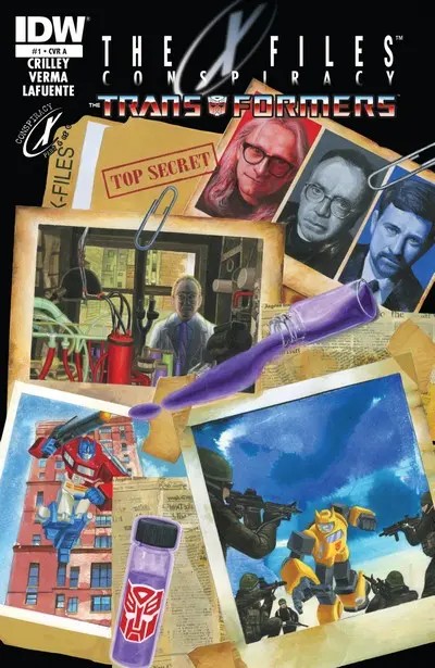 دانلود کمیک The X-Files – Conspiracy – Transformers (2014)
