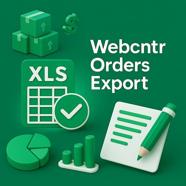 پلاگین خروجی از سفارشات ووکامرس webcntr order export