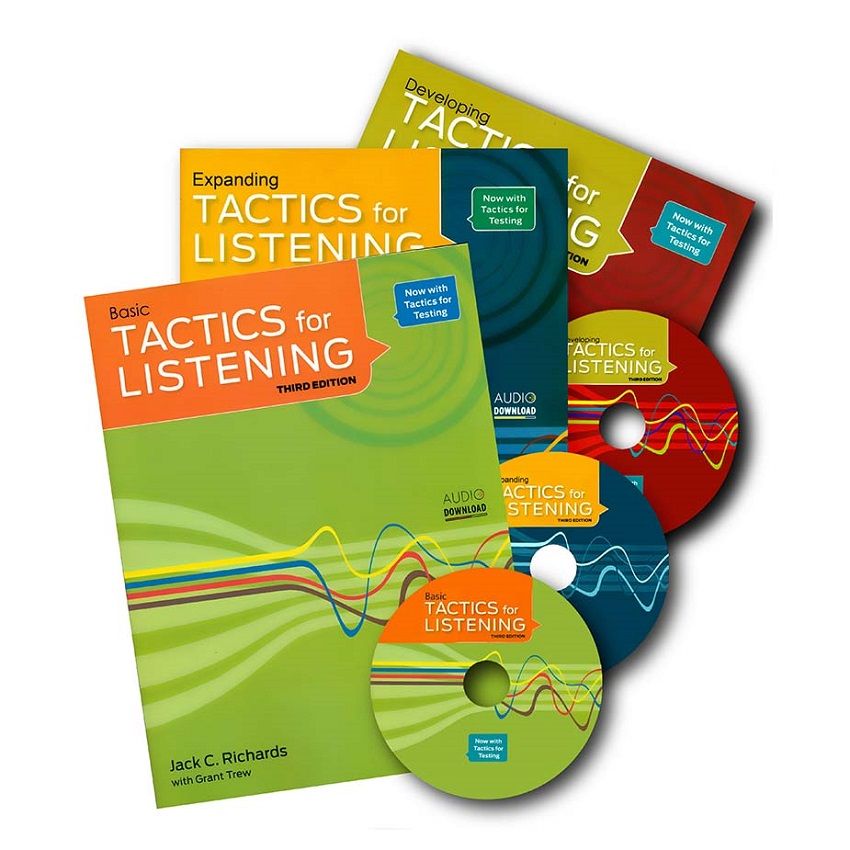 پک سه جلدی کتاب Tactics for Listening