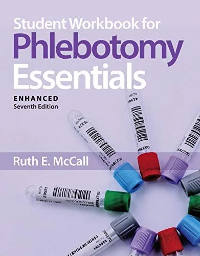 دانلود نسخه کامل کتاب Student Workbook for Phlebotomy Essentials, Enhanced Edition 7th Edition
