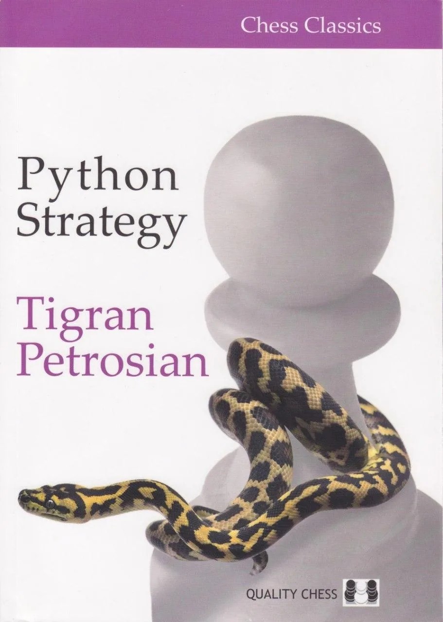 دانلود کتاب Python Strategy – استراتژی و دفاع استادانه Petrosian (نسخه انگلیسی) | Powerchess