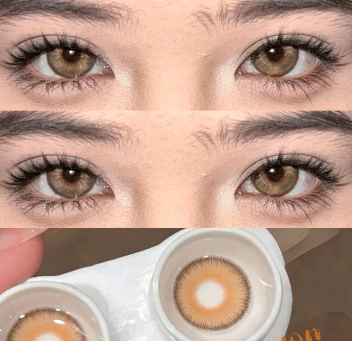 Meihui | لنز عسلی طبیعی