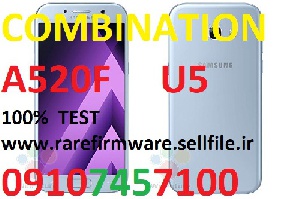 کامبینیشن سامسونگ A520F U5 حل مشکل FRP- سریال NULL – هنگ رو لوگو و…. تست شده