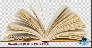 فایل PNG کتاب