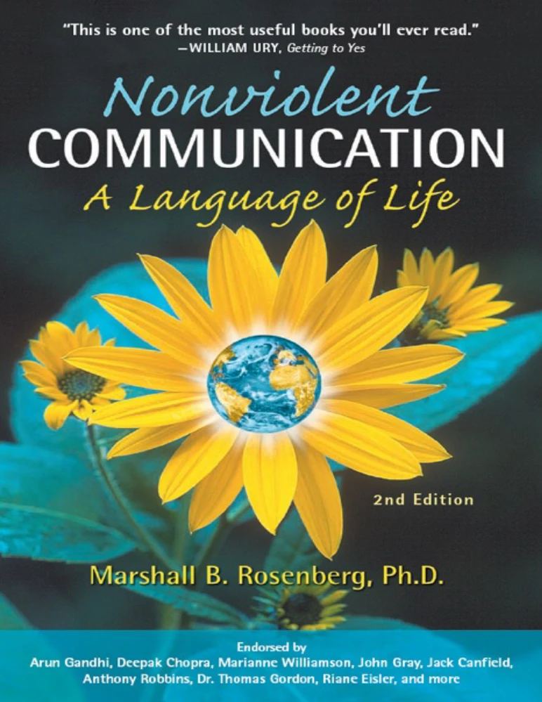 کتاب Nonviolent Communication (ارتباط بدون خشونت: زبان زندگی) نسخه انگلیسی PDF | مارشال بی. روزنبرگ