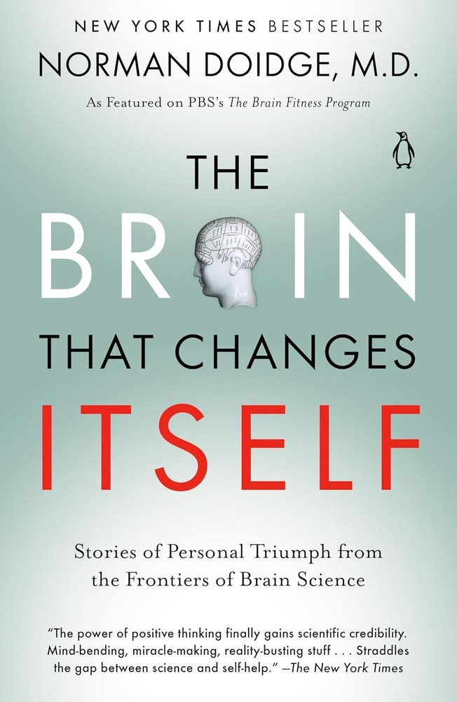 کتاب The Brain That Changes Itself (مغزی که خود را تغییر می‌دهد: داستان‌های پیروزی شخصی از مرزهای علم مغز) نسخه انگلیسی PDF | نورمن دویج