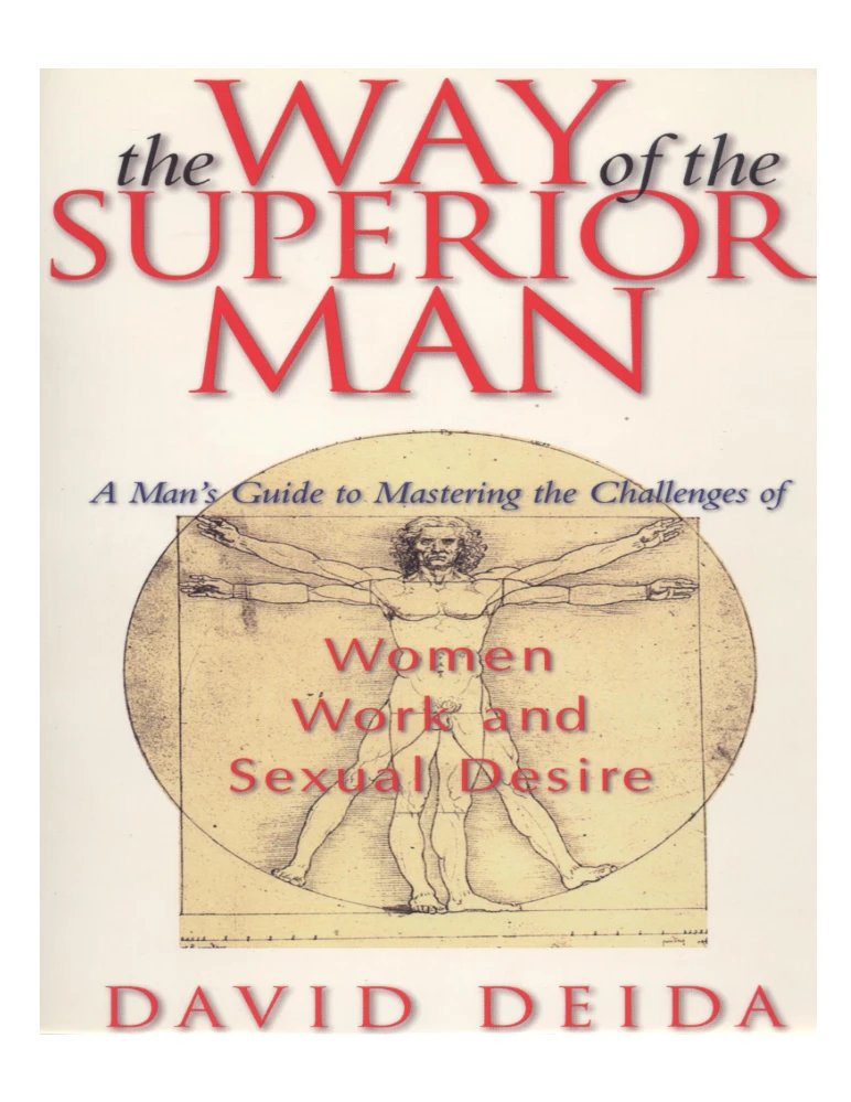 کتاب The Way of the Superior Man (راه مرد برتر) نسخه انگلیسی PDF
