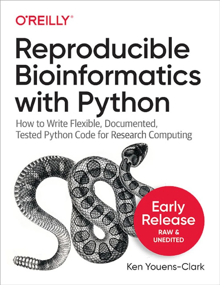 کتاب Reproducible Bioinformatics with Python (بیوانفورماتیک بازتولیدپذیر با پایتون) نسخه انگلیسی PDF | کن یونس-کلارک