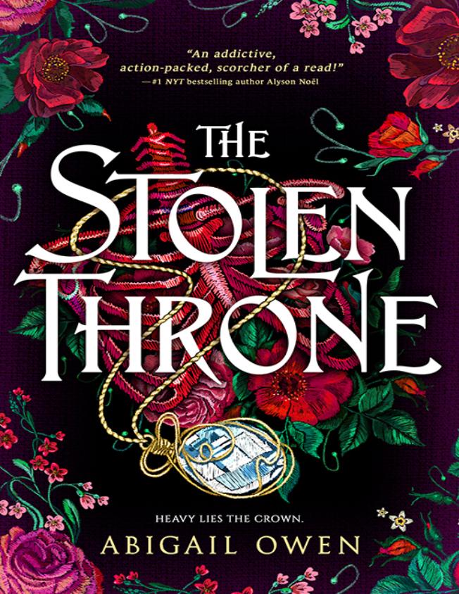 کتاب The Stolen Throne (تخت پادشاهی ربوده‌شده) نسخه انگلیسی PDF | ابیگیل اوون