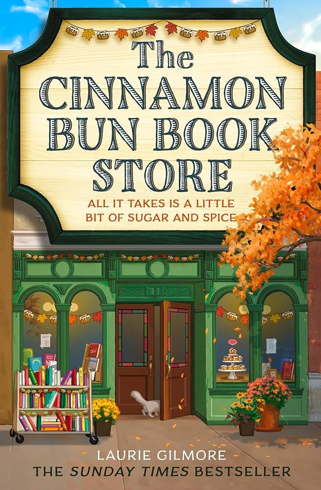 کتاب The Cinnamon Bun Book Store (کتاب‌فروشی نان دارچینی) نسخه انگلیسی PDF | لوری گیلمور