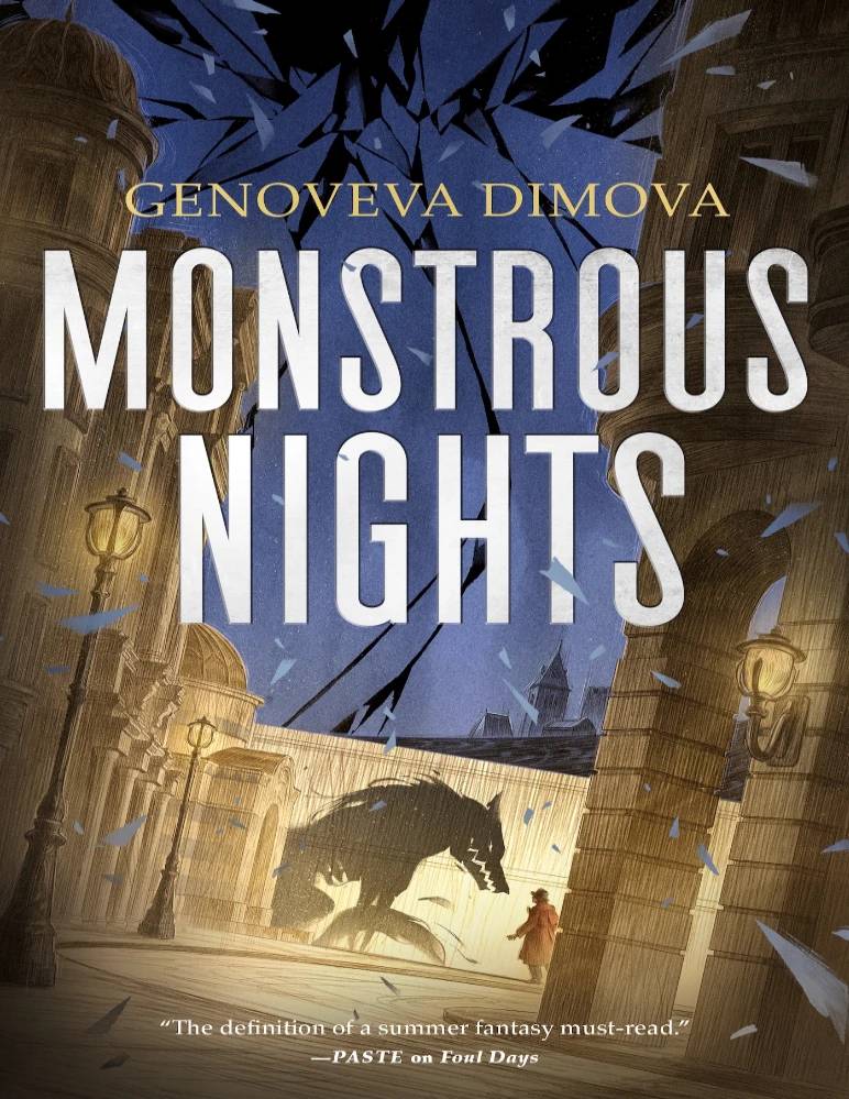 کتاب شب های هیولاگونه (Monstrous Nights) نسخه انگلیسی PDF | جنوووا دیمووا