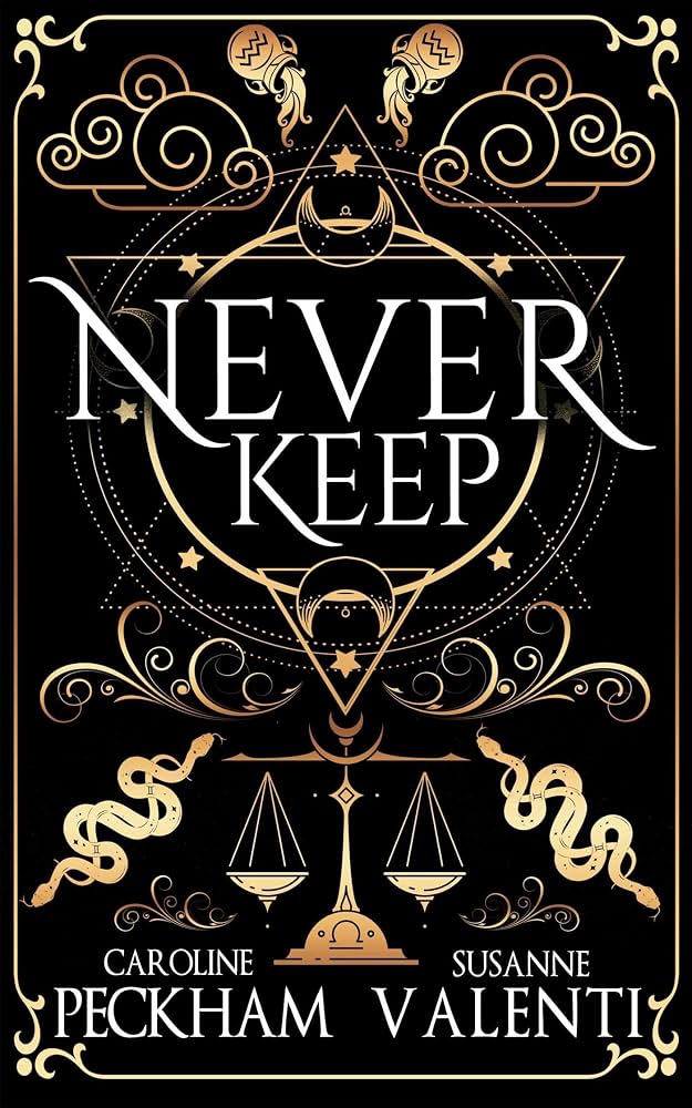 کتاب Never Keep (هرگز نگه ندار) نسخه انگلیسی PDF | کارولین پکام و سوزان والنتی