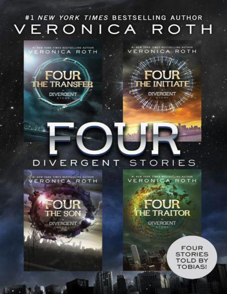کتاب چهار (مجموعه داستان های واگرا) (Four: A Divergent Story Collection) نسخه انگلیسی PDF | ورونیکا راث