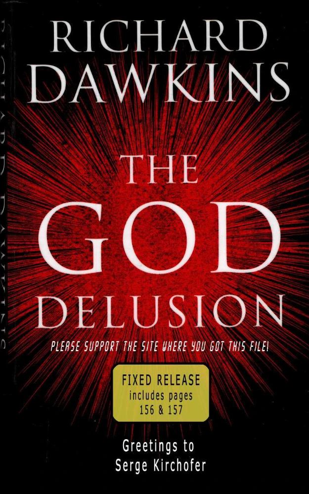 کتاب توهم خدا (The God Delusion) نسخه انگلیسی PDF | ریچارد داوکینز