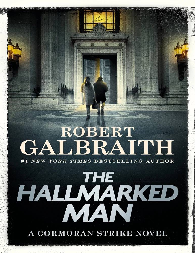 کتاب The Hallmarked Man (مرد نشان دار) نسخه انگلیسی PDF | رابرت گالبریث