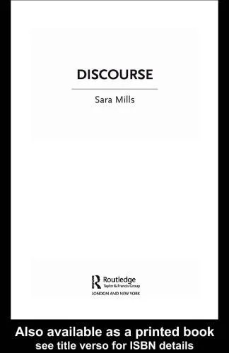 دانلود نسخه کامل کتاب Discourse (New Critical Idiom)