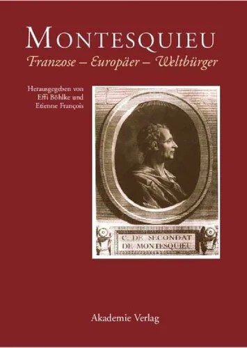 دانلود نسخه کامل کتاب Montesquieu: Franzose – Europäer – Weltbürger