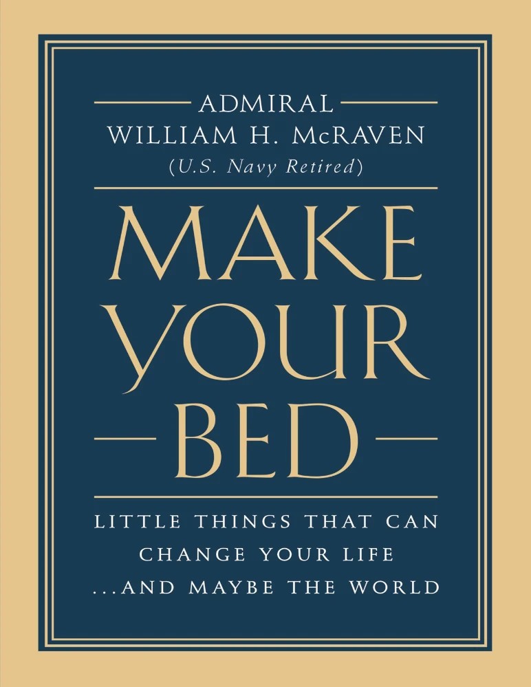 کتاب Make Your Bed (تخت خوابت را مرتب کن) نسخه انگلیسی PDF