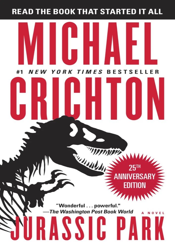 کتاب Jurassic Park (پارک ژوراسیک) نسخه انگلیسی PDF | مایکل کرایتون