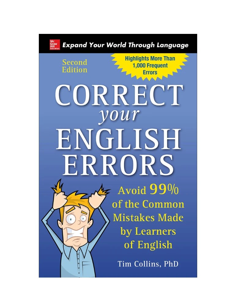 کتاب Correct Your English Errors, 2nd Edition (خطاهای انگلیسی خود را اصلاح کنید – ویرایش دوم) نسخه انگلیسی PDF | تیم کیت
