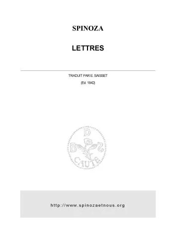 دانلود نسخه کامل کتاب Lettres