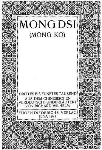 دانلود نسخه کامل کتاب Mong Dsi (mong Ko) / Werke