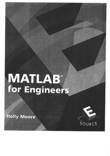 دانلود نسخه کامل کتاب MATLAB for Engineers (2nd Edition)