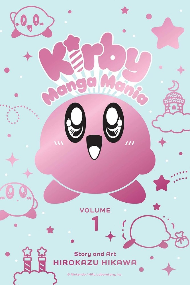 کتاب مانگامانیا: کربی، جلد اول (Kirby Manga Mania, Vol. 1) نسخه انگلیسی PDF | هیروکازو هیکاوا