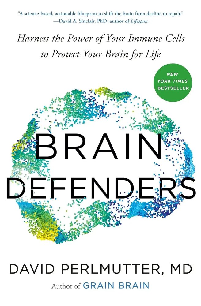 کتاب مدافعان مغز (Brain Defenders) نسخه انگلیسی PDF | دیوید پرلموتر