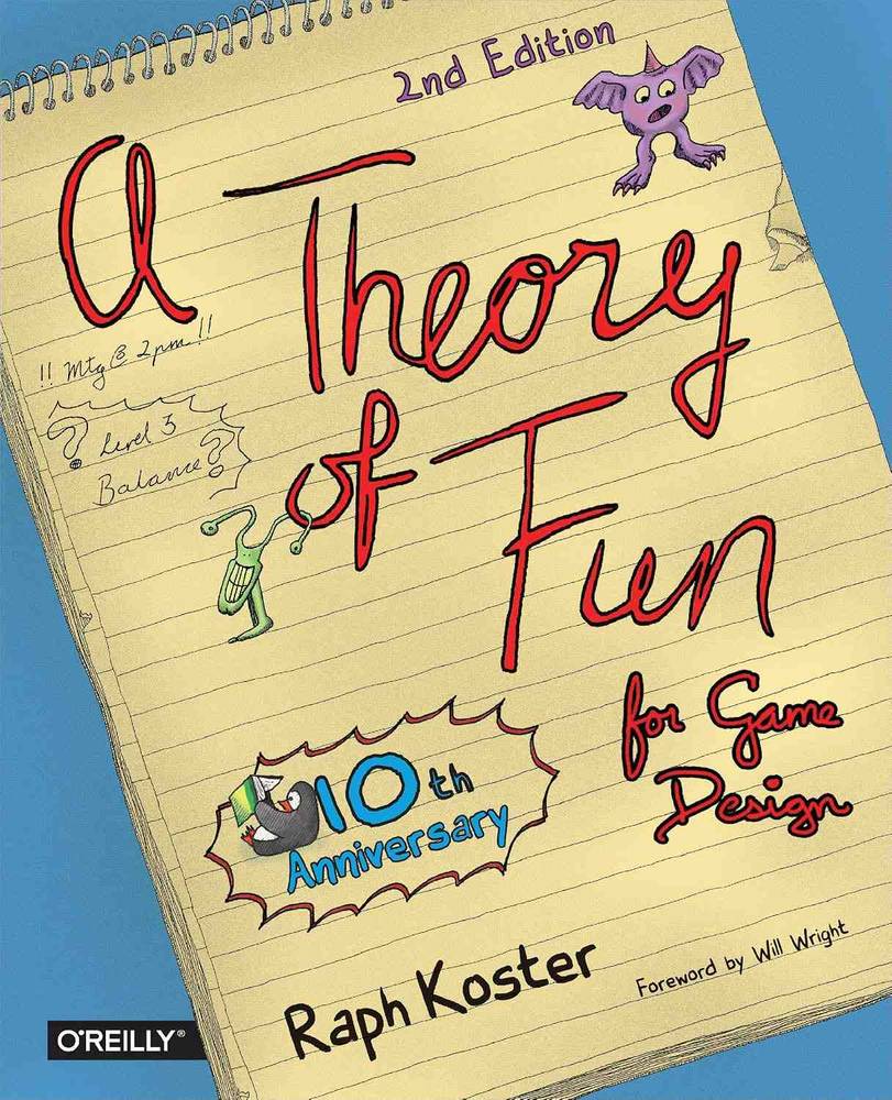 کتاب نظریه سرگرمی برای طراحی بازی (A Theory of Fun for Game Design) نسخه انگلیسی PDF | راف کوستر