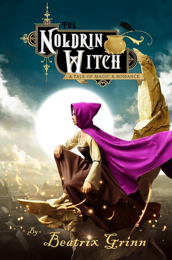 کتاب جادوگر نولدرین (The Noldrin Witch) نسخه انگلیسی PDF | بئاتریکس گرین