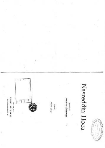 دانلود نسخه کامل کتاب Nasreddin Hoca