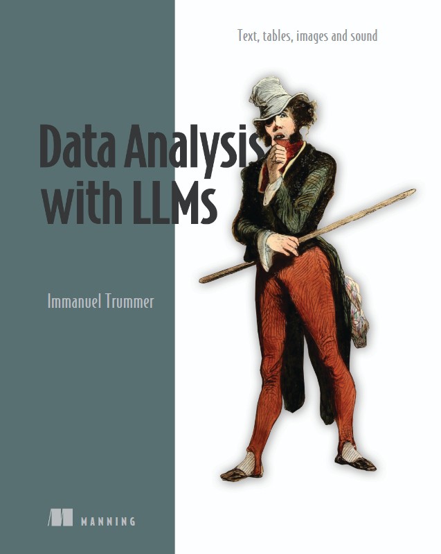 کتاب تحلیل داده با LLMها (Data Analysis with LLMs) نسخه انگلیسی PDF | ایمانوئل ترومر