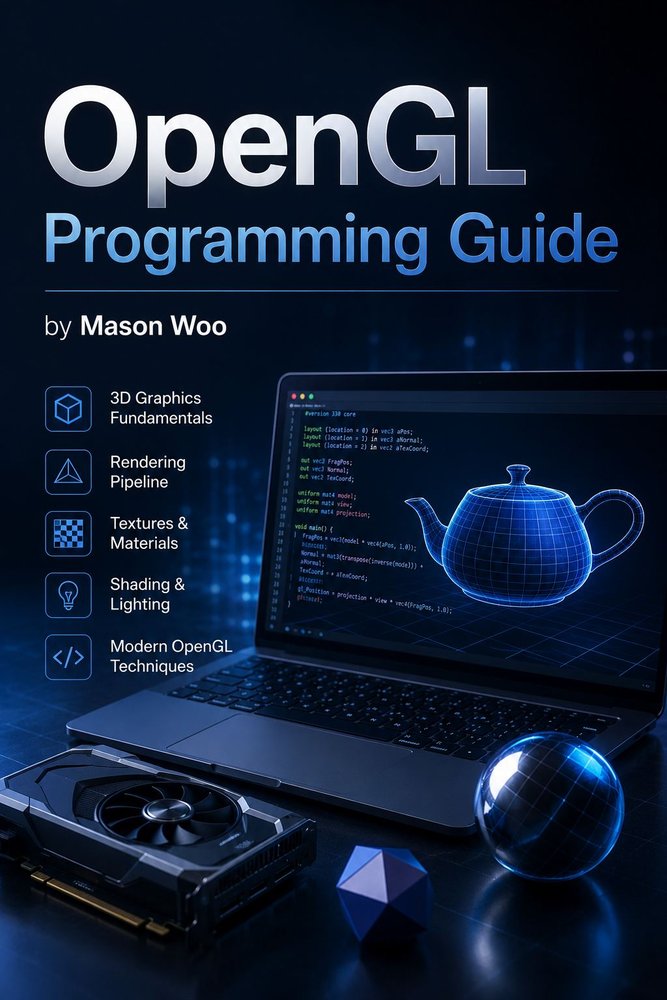 کتاب OpenGL Programming Guide (راهنمای برنامه‌نویسی OpenGL) نسخه انگلیسی PDF | میسون وو