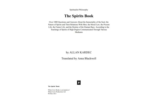 دانلود pdf کتاب ارواح The SPIRITS BOOK انگلیسی