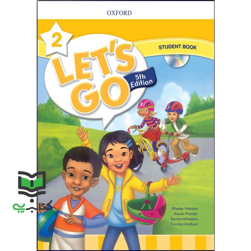 فقط کتاب دانش آموز lets go 2 SB 5th edition