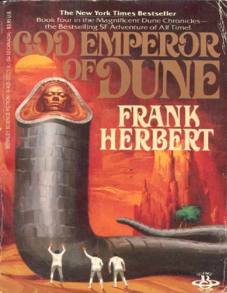 کتاب امپراتور خدای تل‌ماسه (God Emperor of Dune) اثر فرانک هربرت نسخه PDF انگلیسی