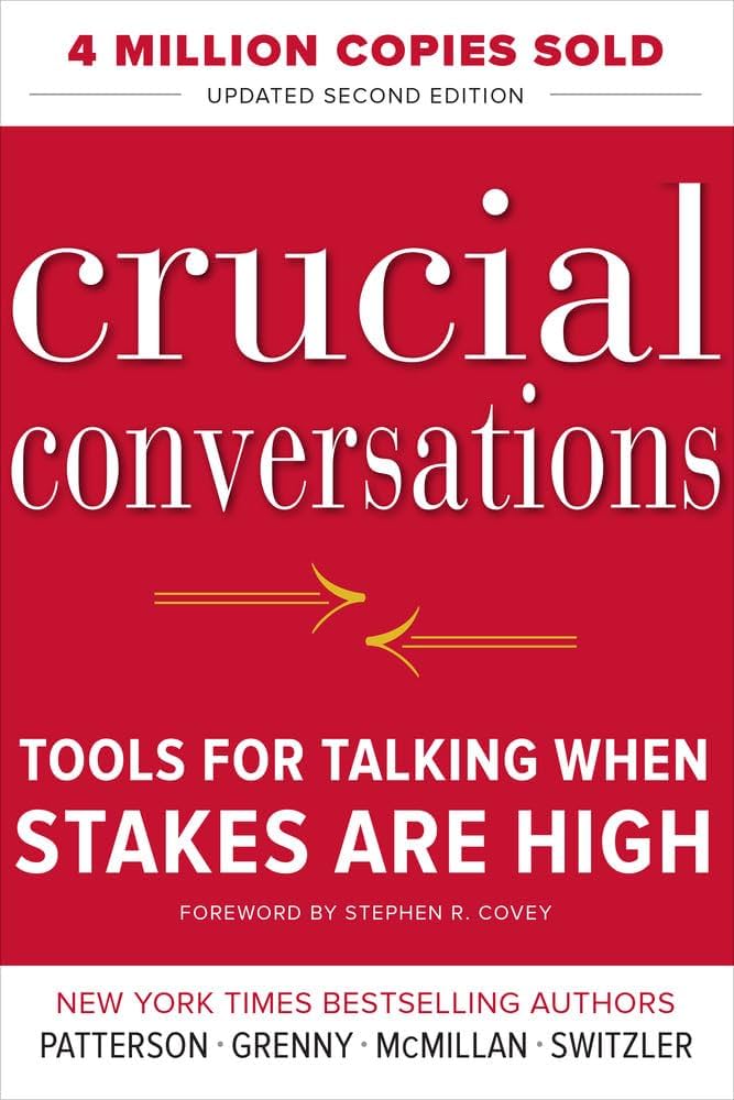 کتاب Crucial Conversations (گفتگوهای سرنوشت‌ساز) نسخه انگلیسی PDF | کری پترسون