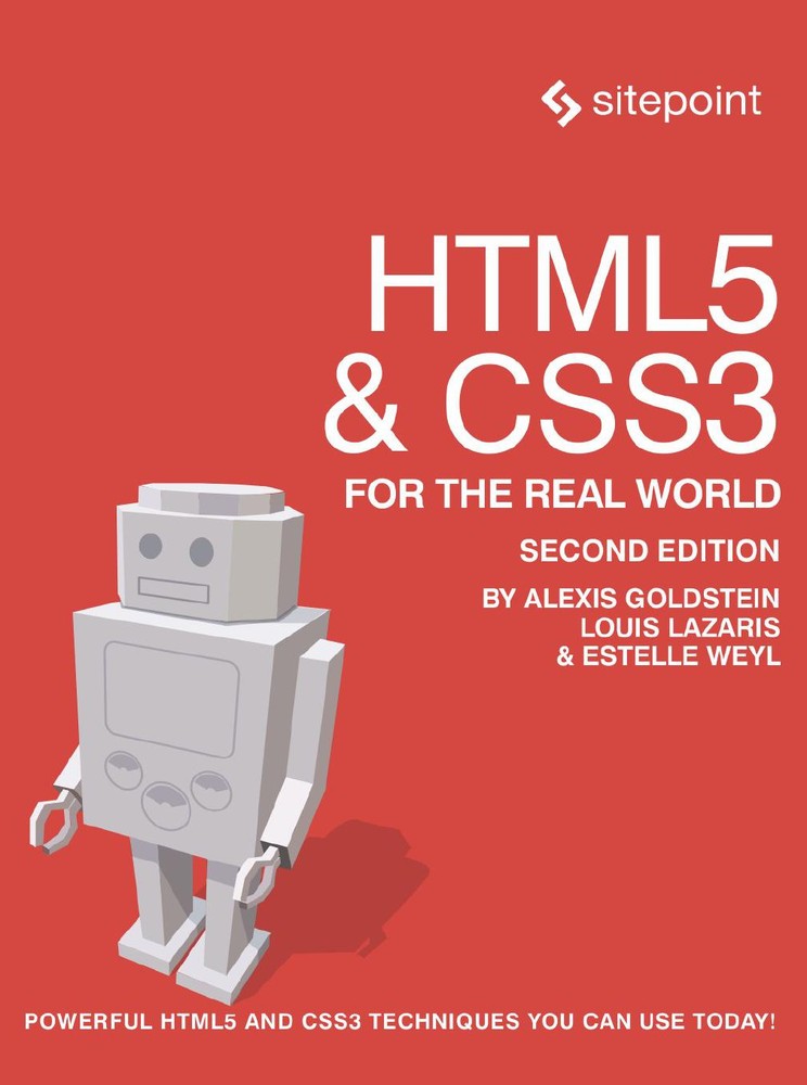 دانلود نسخه کامل کتاب HTML5 & CSS3 For The Real World