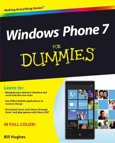 دانلود نسخه کامل کتاب Windows Phone 7 For Dummies (For Dummies (Computer Tech))