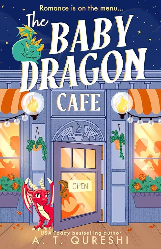 کتاب The Baby Dragon Cafe (کافه اژدهای کوچولو) نسخه انگلیسی PDF | Aamna Qureshi (آمنه قریشی)