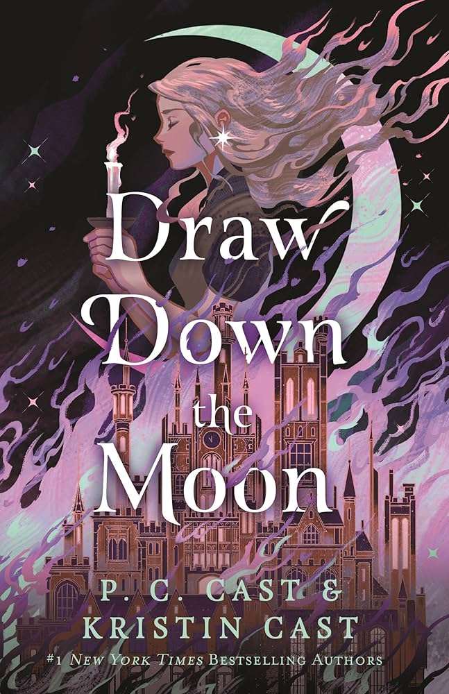 کتاب Draw Down the Moon (ماه را فرود آور) نسخه انگلیسی PDF | پی. سی. کست
